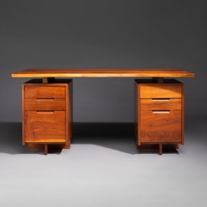 George Nakashima Double Pedestal Desk