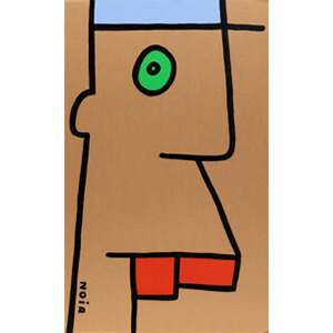Thierry Noir (b. 1958) My Dentist Gives Me Some Good Advice. Keep Smiling Everyday And You Will See The Difference, 2017