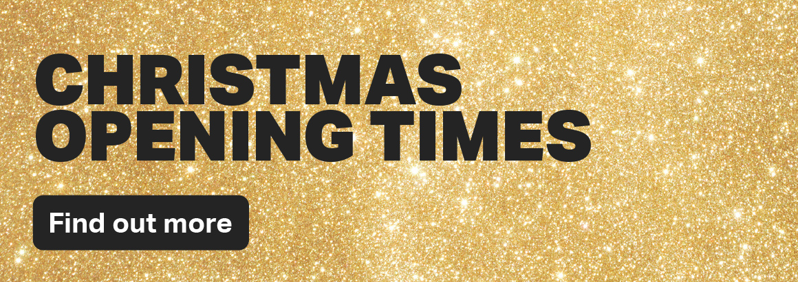 CHRISTMAS OPENING TIMES