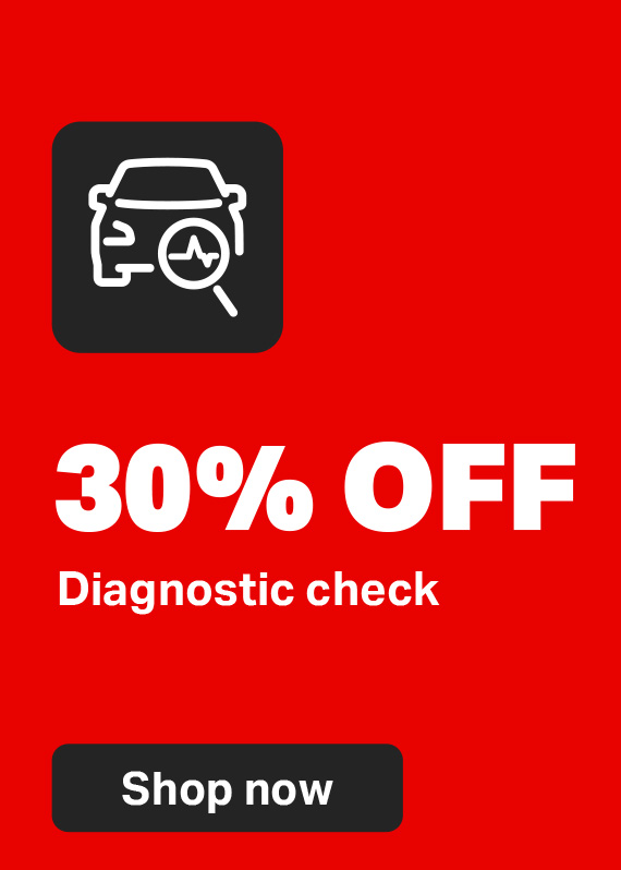 30% off diagnostic check