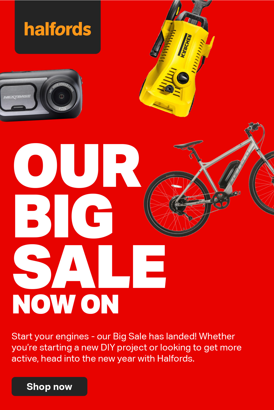 OUR BIG SALE NOW ON