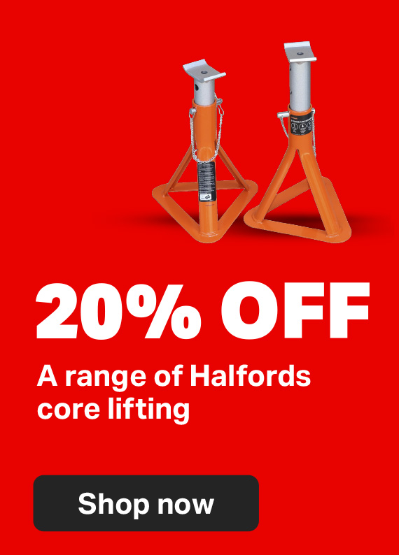 20% off A range of Halfords core lifting