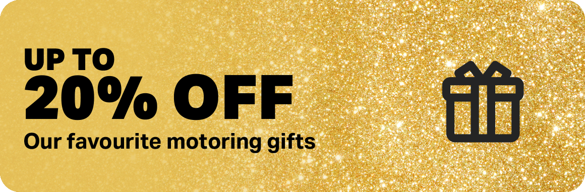 UP TO 20% OFF OUR FAVOURITE MOTORING GIFTS