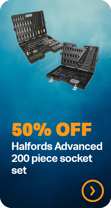 50% OFF HALFORDS ADVANCED 200 PIECE SOCK SETS
