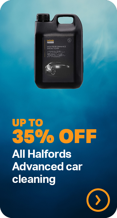 UP TO 35% OFF HALFORDS ADVANCED CAR CLEANING
