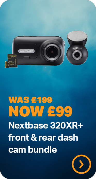 NEXTBASE 320XR+ FRONT & REAR DASH CAM BUNDLE WAS £199 NOW £99