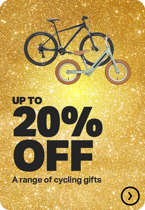 UP TO 20% OFF A RANGE OF CYCLING GIFTS