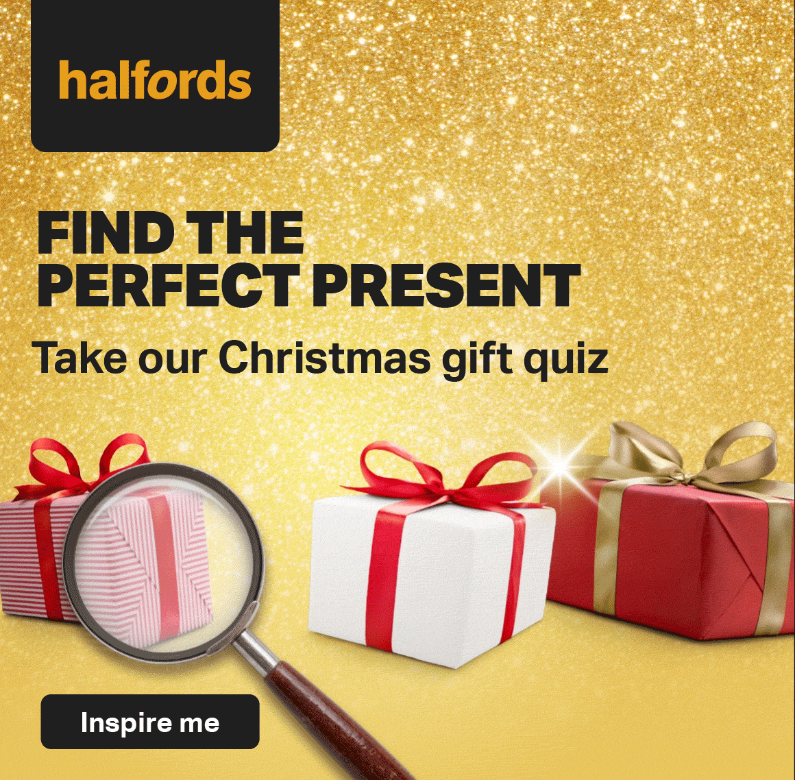 FIND THE PERFECT PRESENT - TAKE OUR CHRISTMAS GIFT QUIZ
