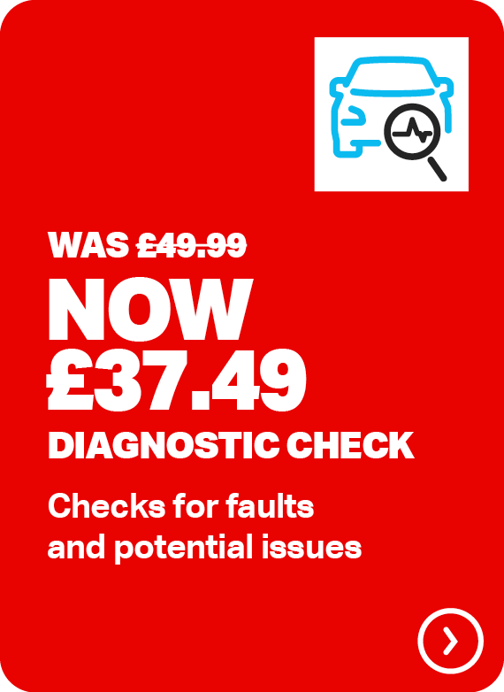 WAS £49.99 NOW £37.49 DIAGNOSTIC CHECK