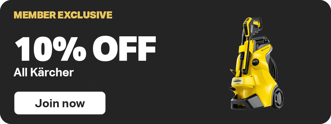 MEMBER EXCLUSIVE - 10% OFF ALL KARCHER WHEN YOU JOIN HALFORDS MOTORING CLUB