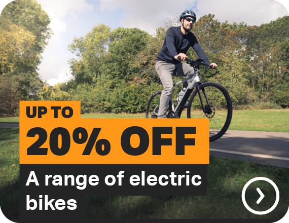 UP TO 20% OFF A RANGE OF ELECTRIC BIKES
