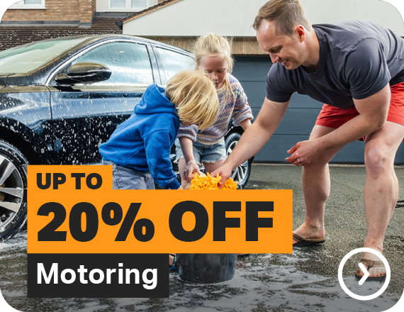 UP TO 20% OFF MOTORING