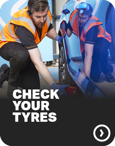 CHECK YOUR TYRES