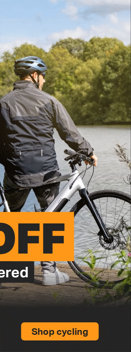 UP TO 20% OFF - YOUR JOURNEY, COVERED - SHOP CYCLING