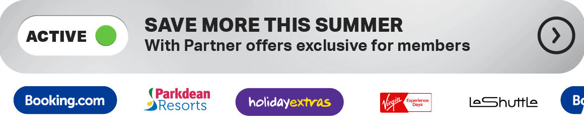 SAVE MORE THIS SUMMER WITH PARTNER OFFERS EXCLUSIVE FOR MEMBERS