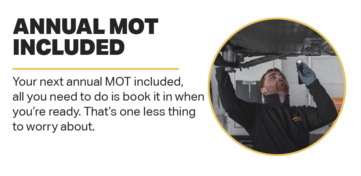 ANNUAL MOT INCLUDED - JOIN NOW