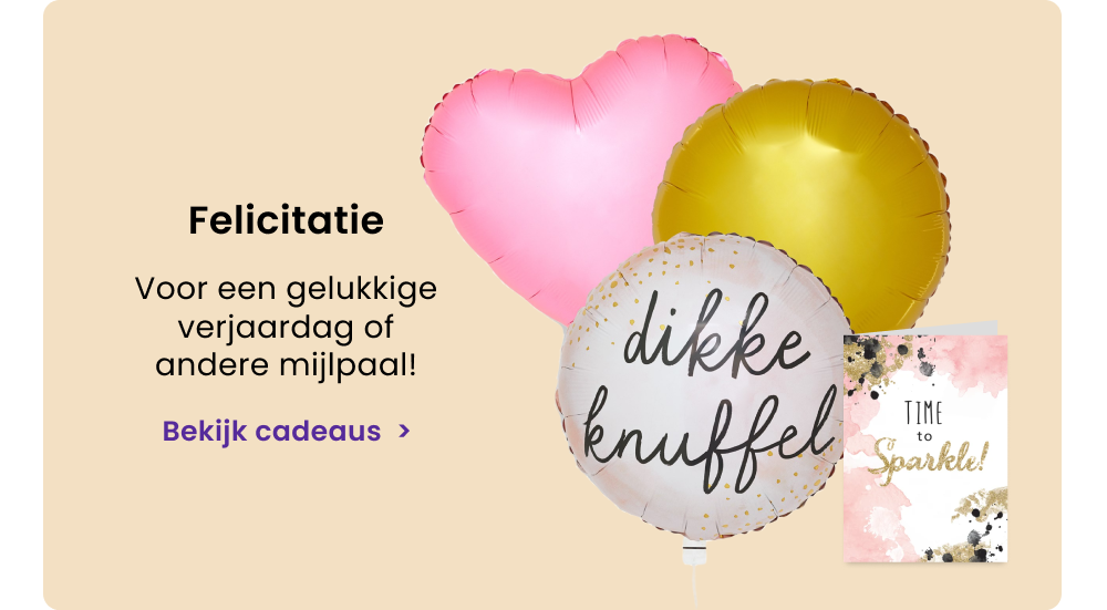 Felicitatie cadeaus