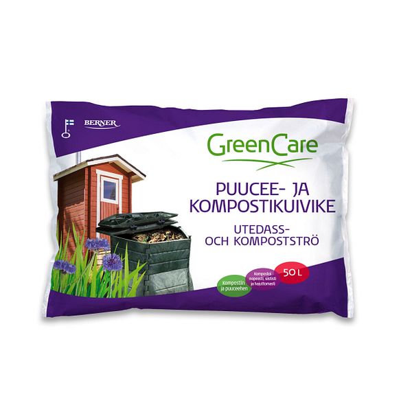 Puucee ja kompostikuivike 50 l