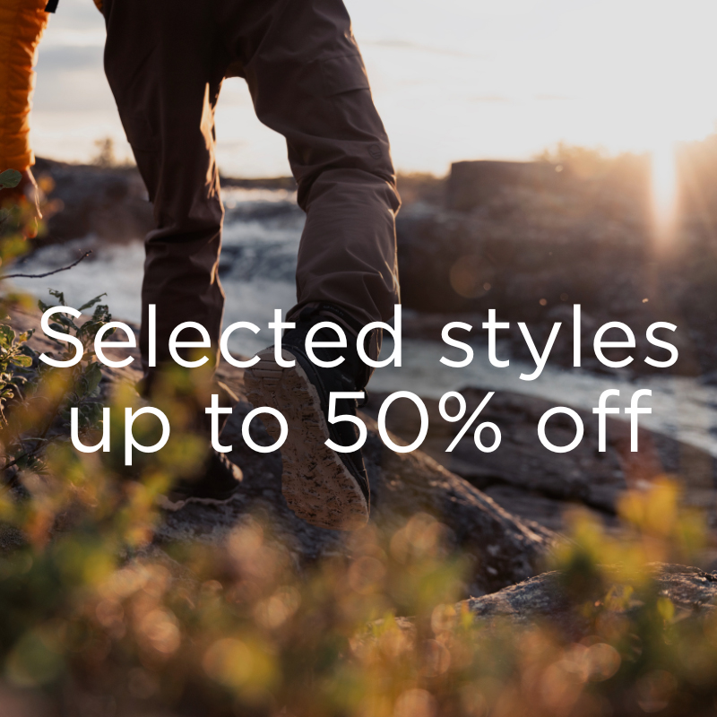 Selected Styles up to 50% off