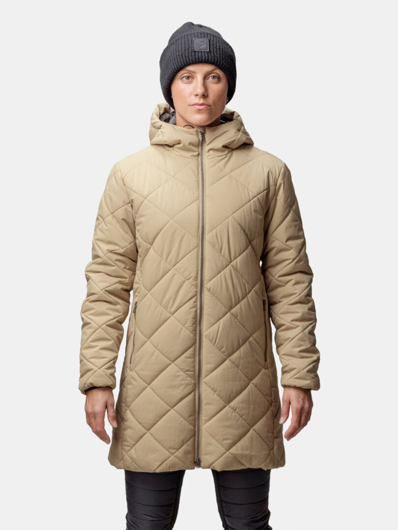 Image of Haapa Quilted Coat Jacket Women's