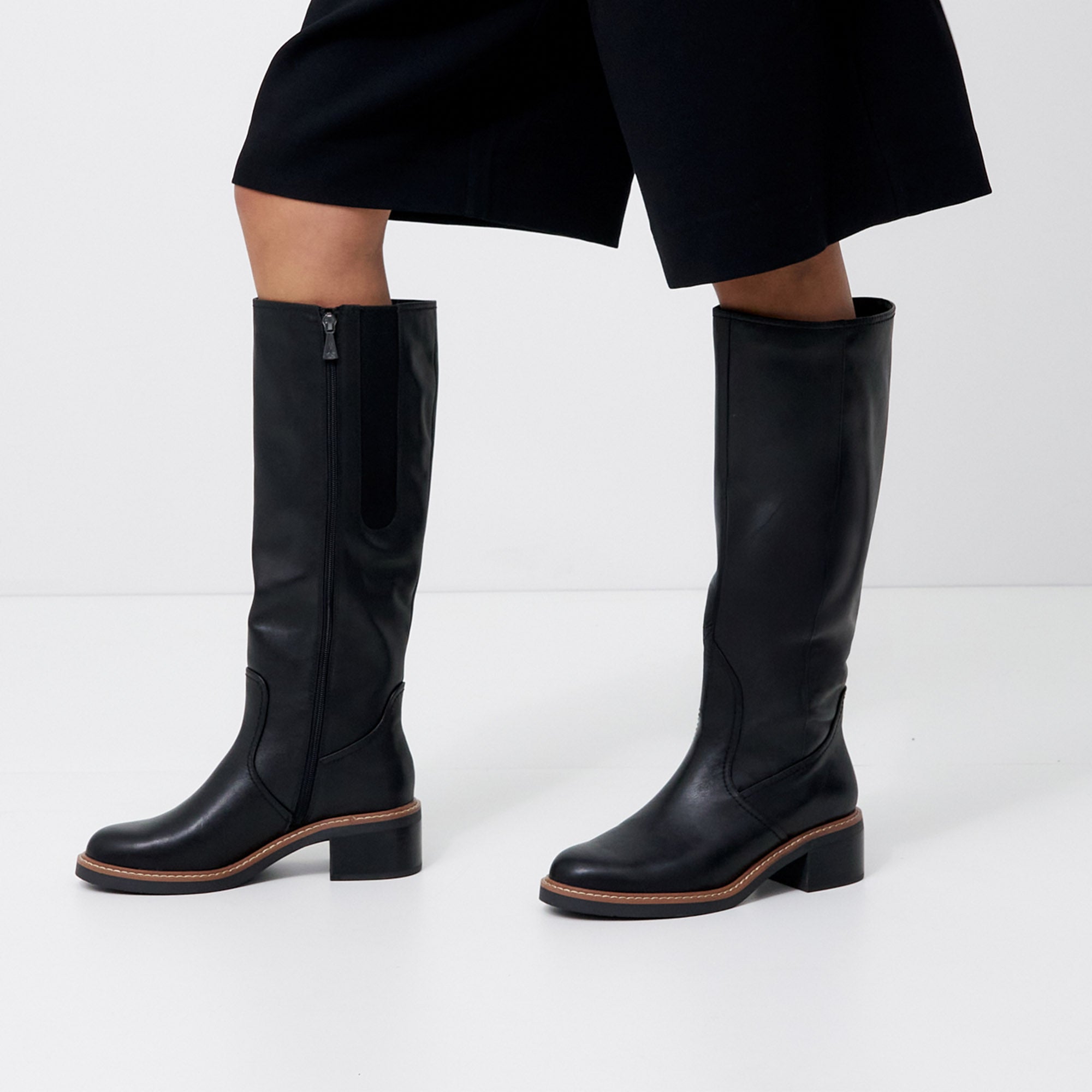 Hush Puppies Frost Women's Knee High Leather Boots