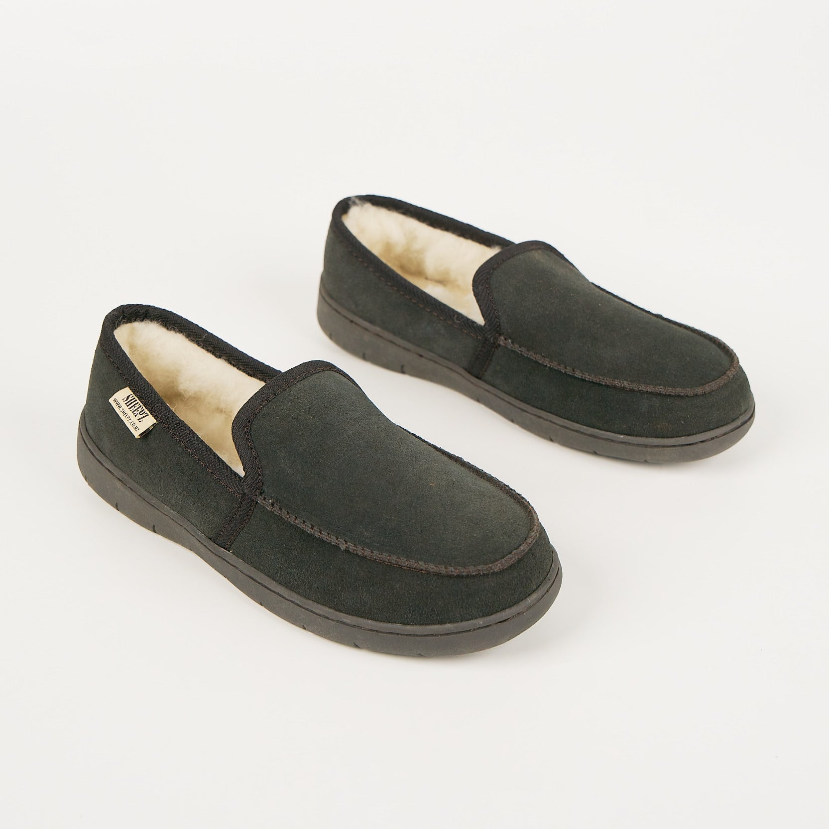 Sheepz Edwin Leather Slippers