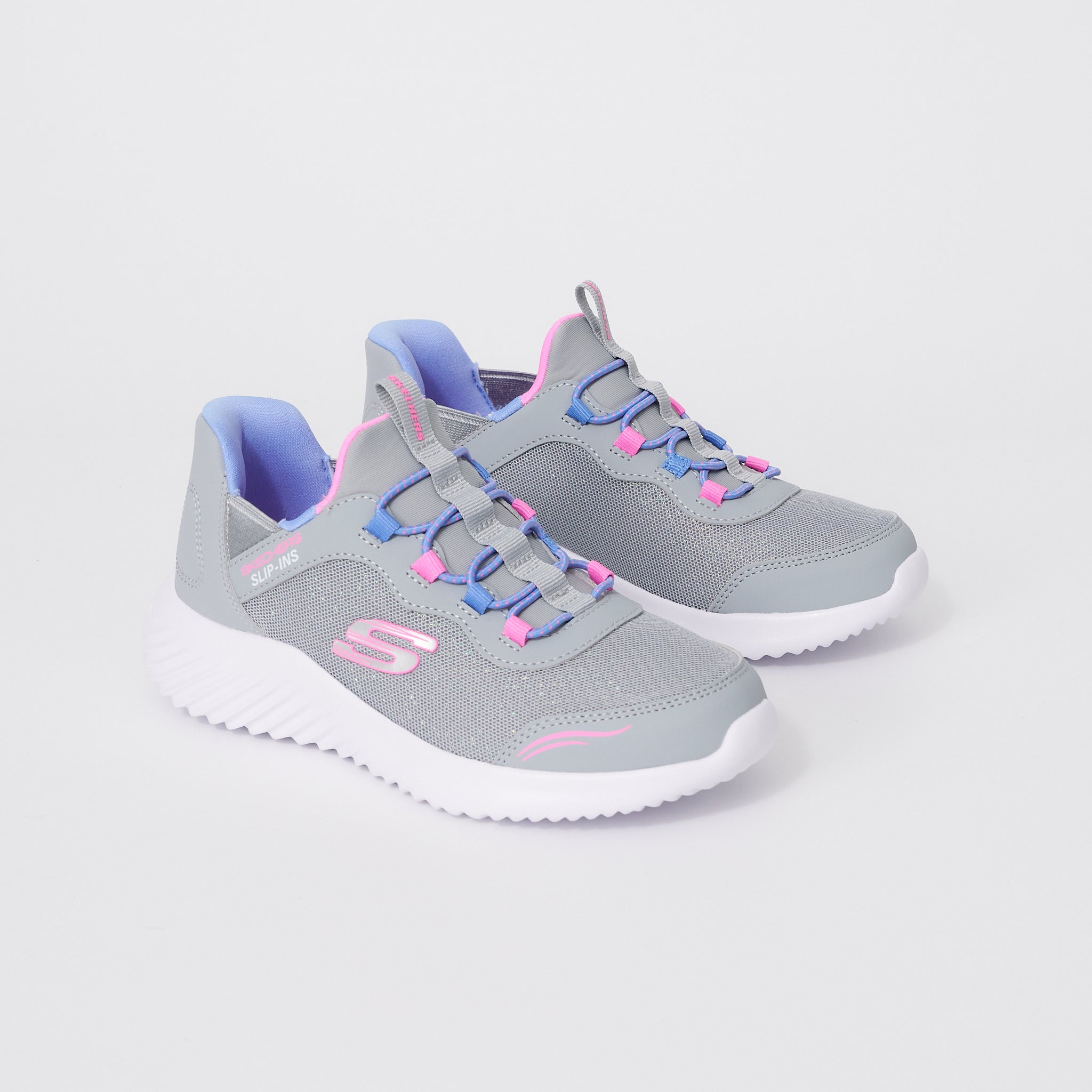 Skechers Bounder Simple Kids Slip In Sneakers