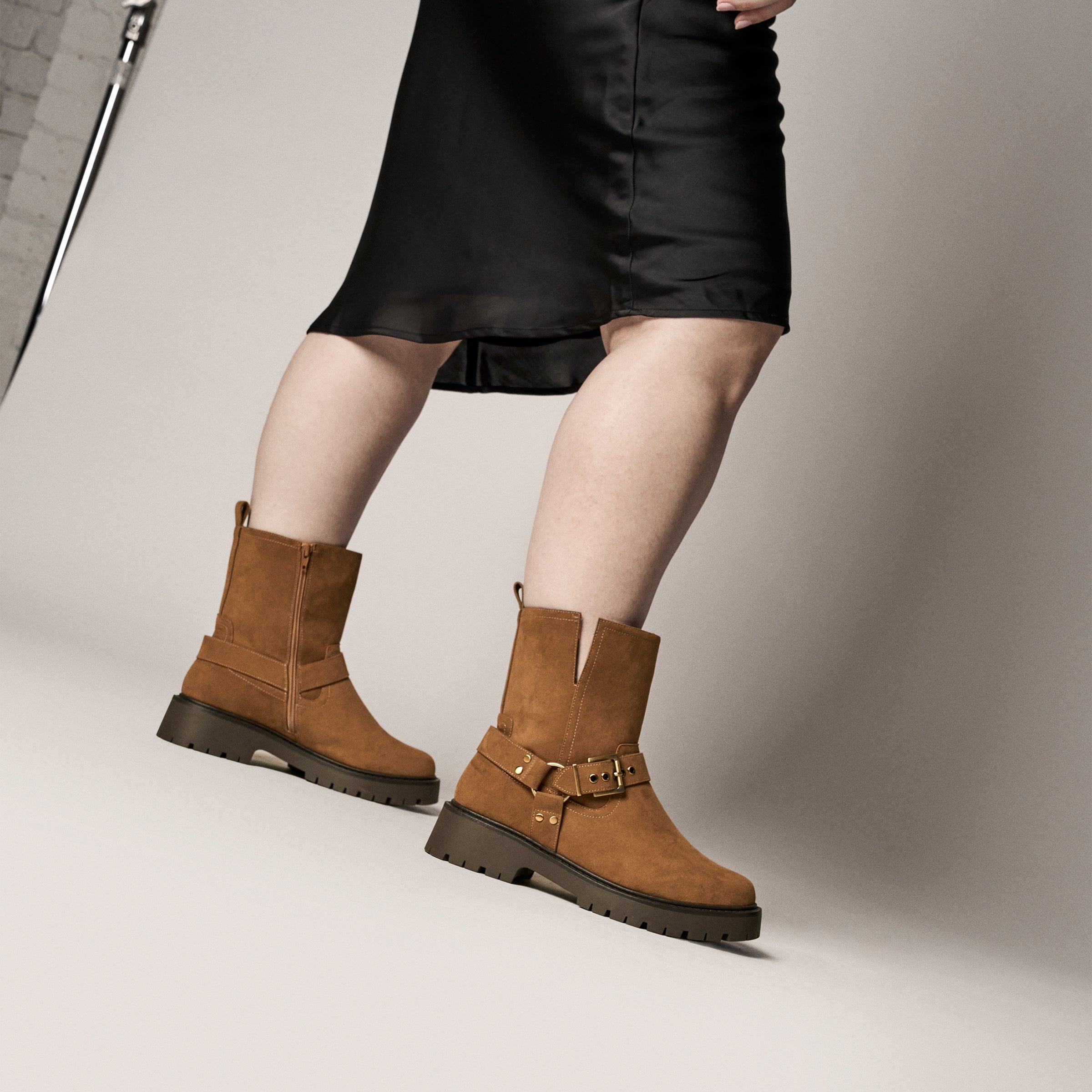 Pulp Aster Wide Fit Moto Boots