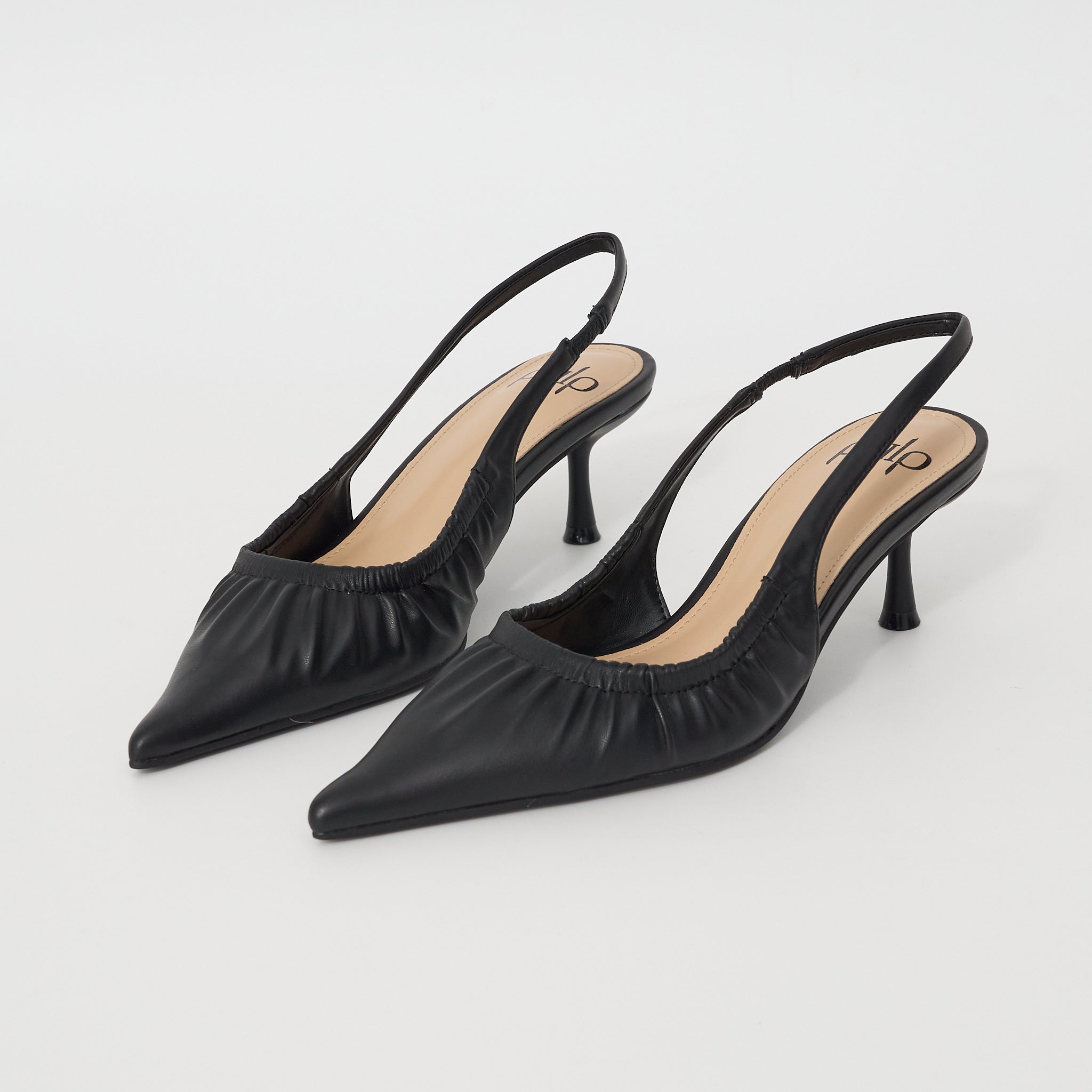 Pulp Bradshaw Women's Sling Back Kitten Heels