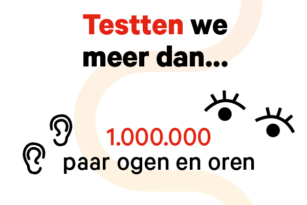 Testten we meer dan 1.000.000 paar ogen en oren