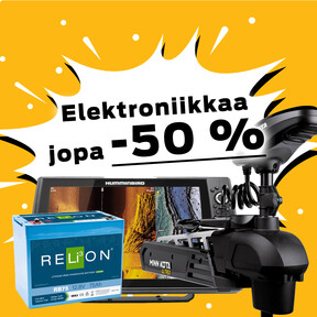 Kaikki kelat ja vavat alehinnoin, jopa -65 %!