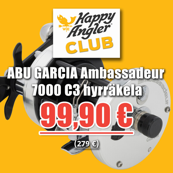 Abu Ambassadeur 7000 C3 hyrräkela