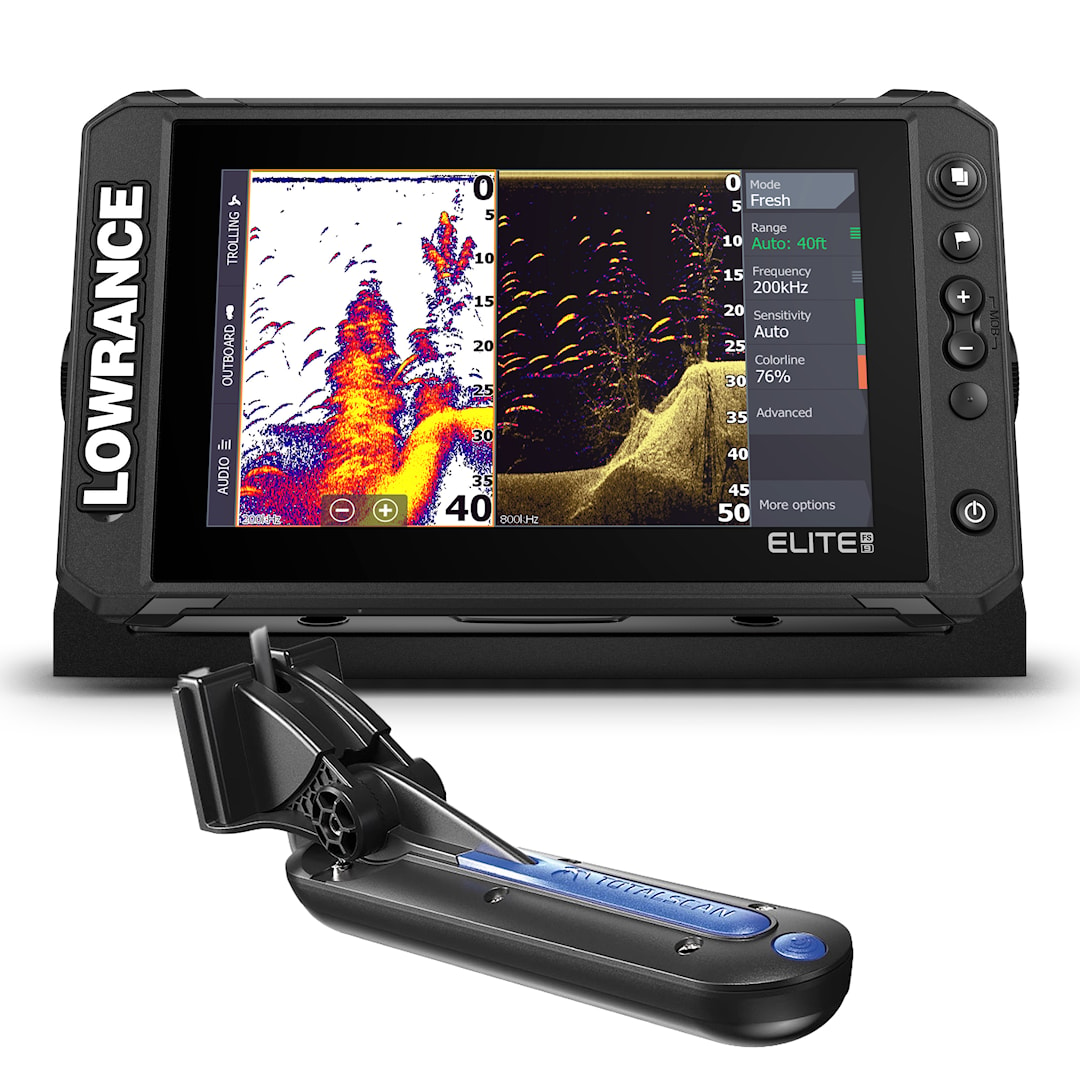 Lowrance Elite FS 9 Black Edition yhdistelmälaite TotalScan 3-in-1 anturilla