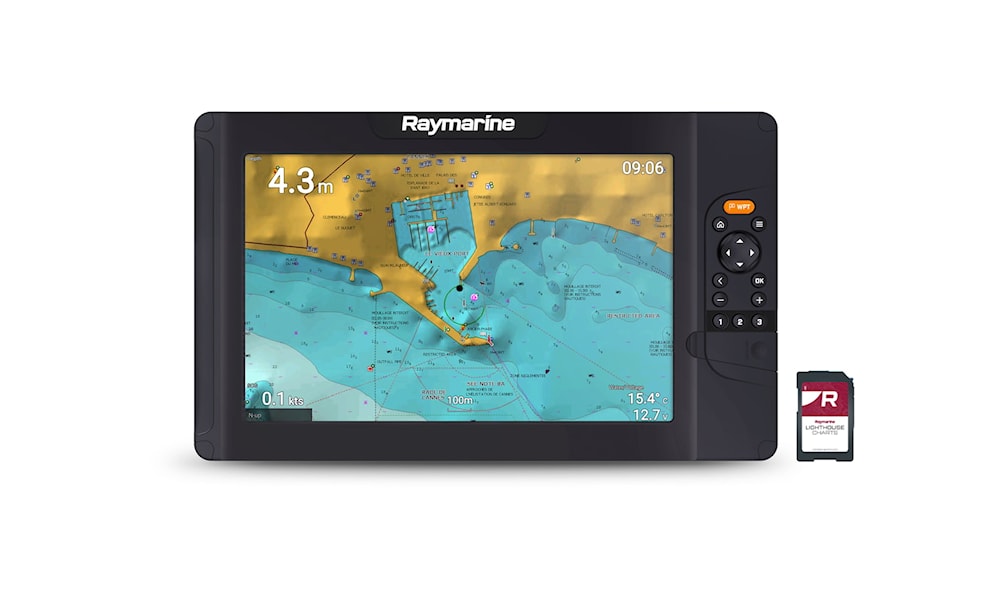 Raymarine Element 12 HV yhdistelmälaite + HV-100 anturi + Pohjois-Euroopan kartta