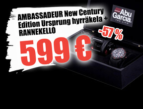 Abu Garcia Ambassadeur New Century Edition Ursprung hyrräkela + rannekello