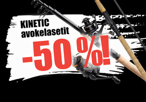 Kinetic avokelasetit -50 %