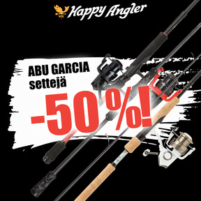 Abu Garcia settejä -50 %