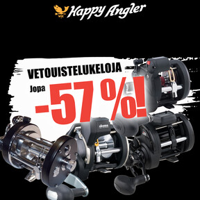 Vetouistelukeloja jopa -57 %