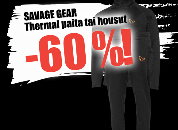 Savage Gear Thermal paita tai housut -60 %