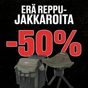 Erä reppujakkaroita -50 %