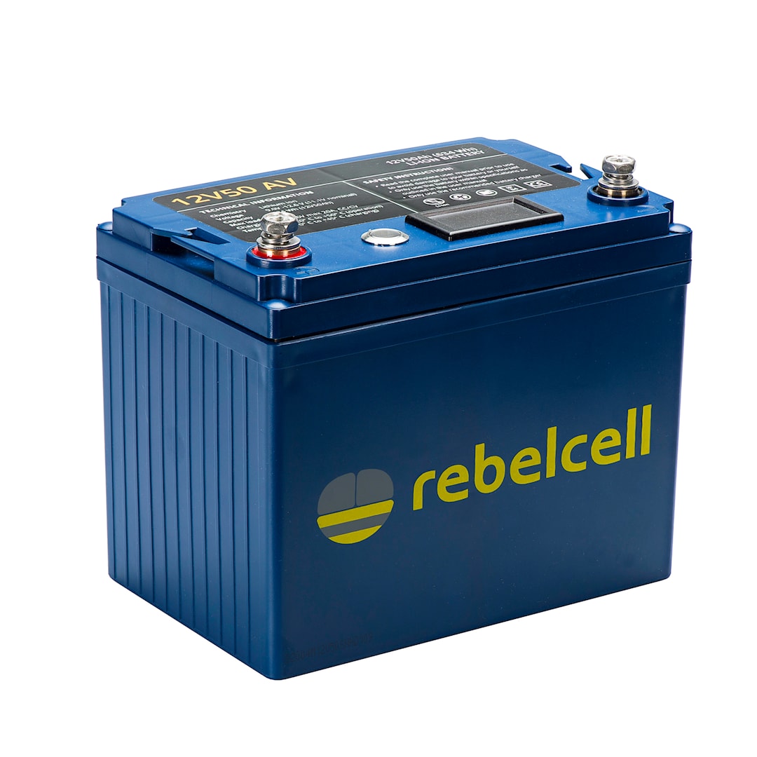 Rebelcell 12V 50 Ah litiumakku