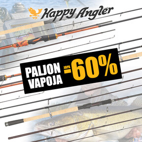 Paljon vapoja jopa -60 %