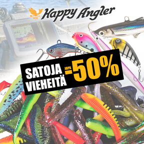 Satoja vieheitä jopa -50 %