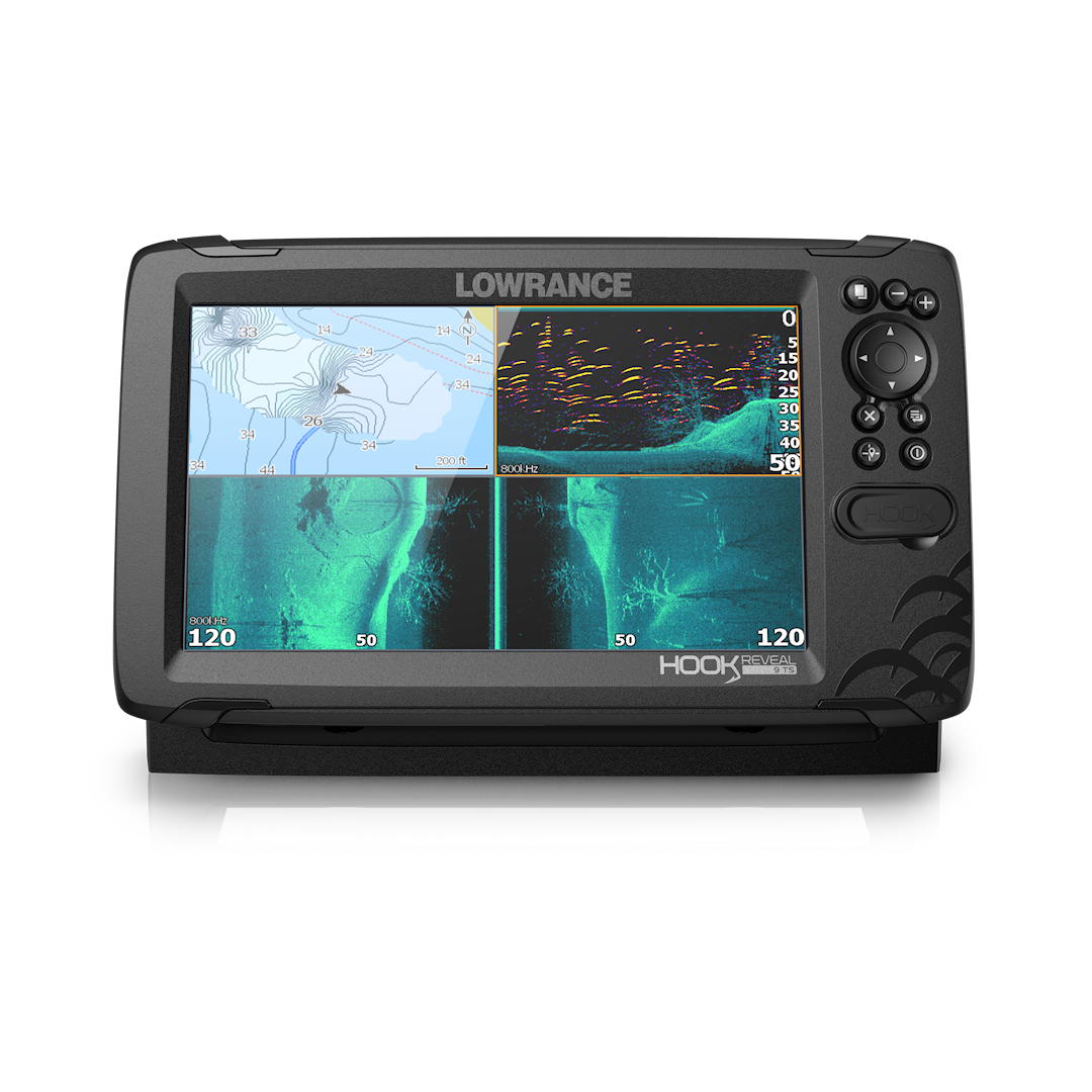 Lowrance HOOK Reveal 9 TripleShot yhdistelmälaite