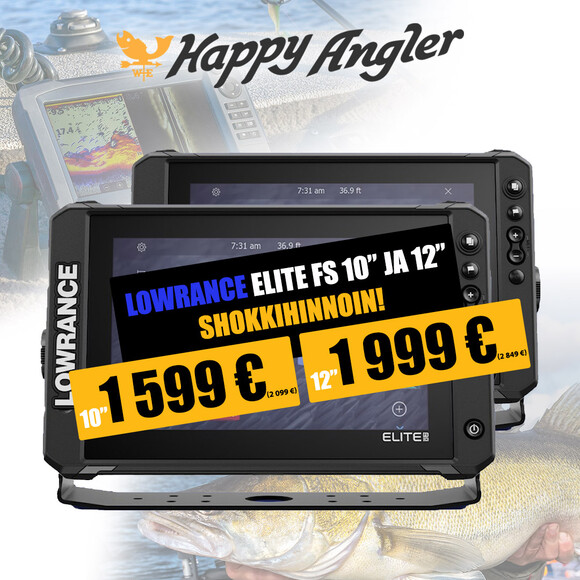 Lowrance Elite FS 10” ja 12”