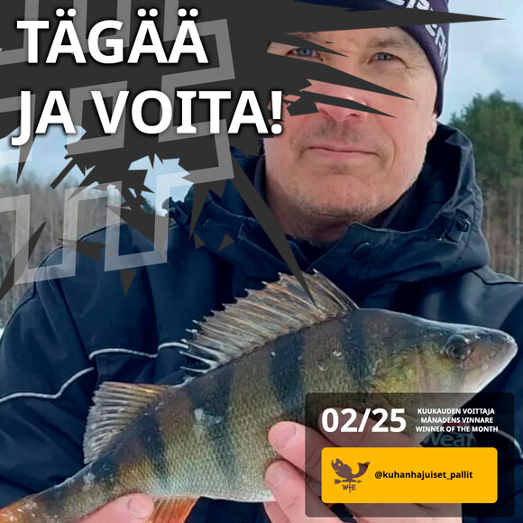 Käytä #happyangler Instassa!