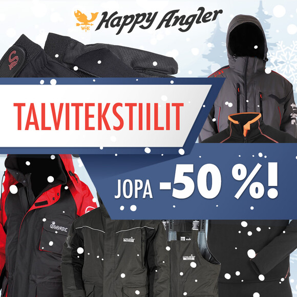 Talvitekstiilejä jopa -50 %!