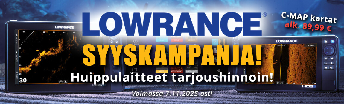 Lowrance Syyskampanja Lowrance Syyskampanja