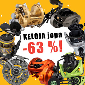Keloja jopa -63 %