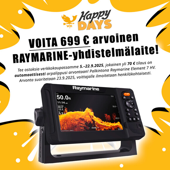 �� Voita 699 € arvoinen Raymarine-yhdistelmälaite!